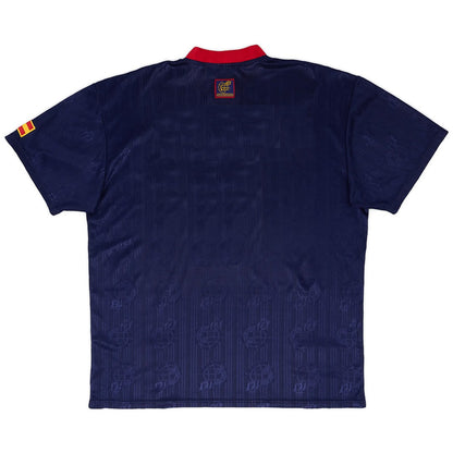 R. HIERRO #6 Retro Spain Away Jersey 1996