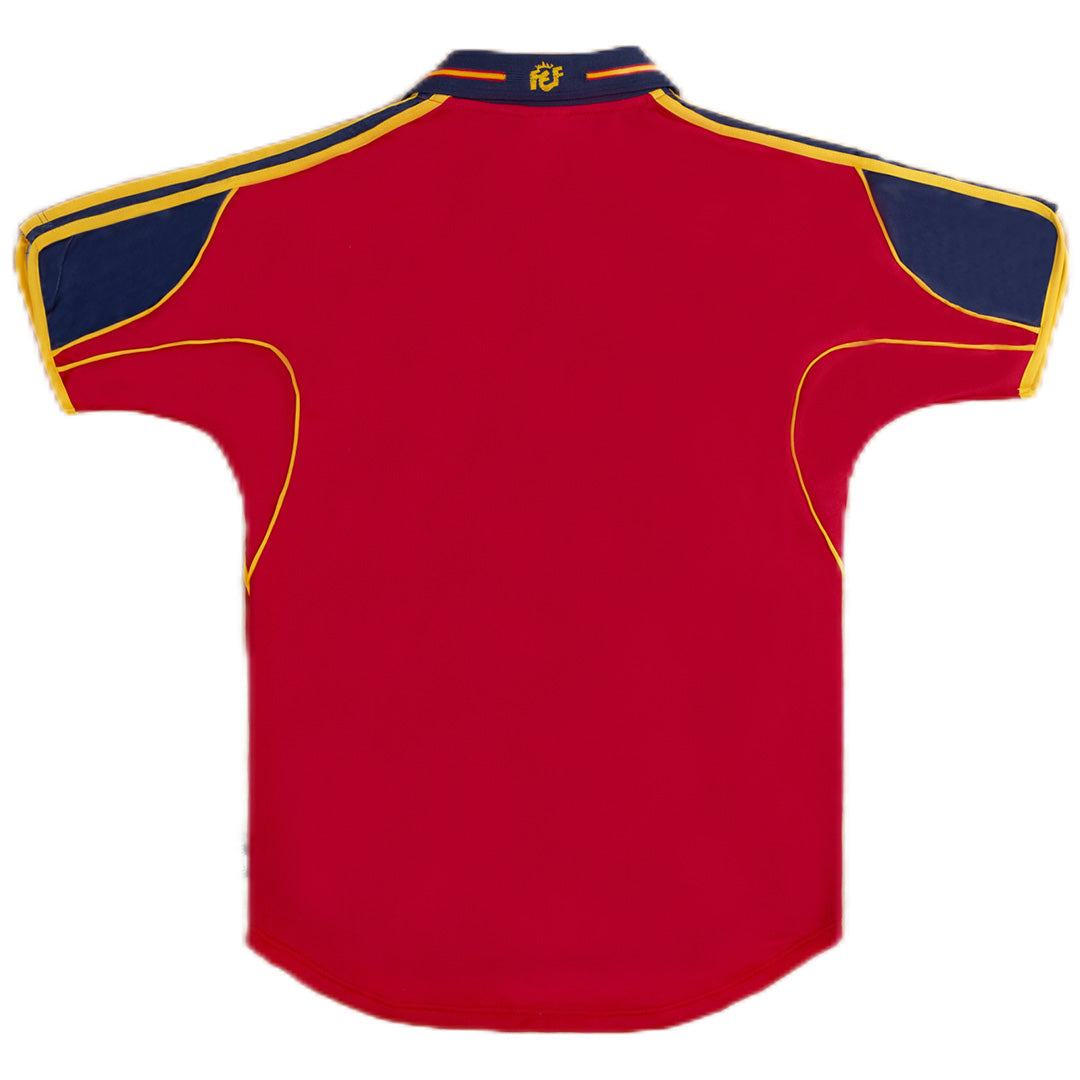 Retro Spain Home Jersey 2000 Euro Cup Jersey