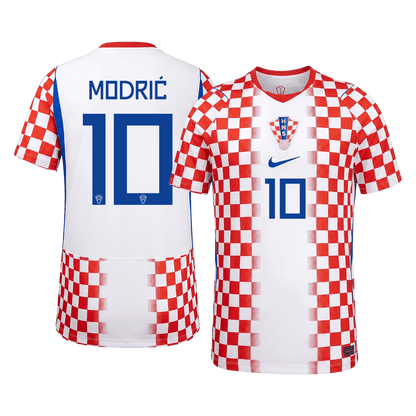 MODRIĆ #10 Croatia Home Soccer Jersey 2026