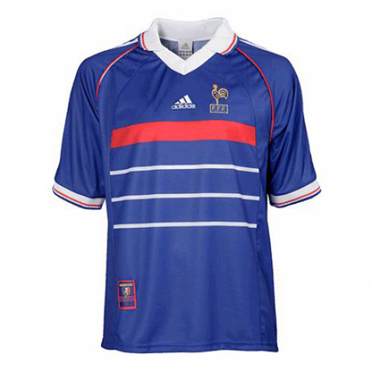 Retro France Home Jersey World Cup 1998