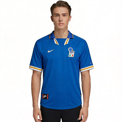Retro Italy Home Jersey 1996 Euro Cup Jersey
