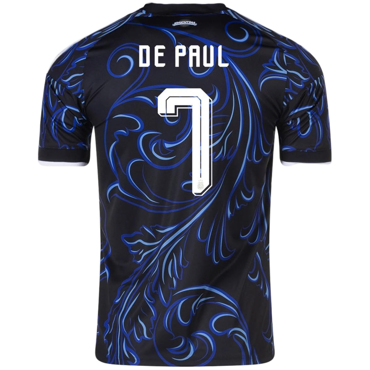 De Paul #7 Argentina Away 2026 World Cup Jersey