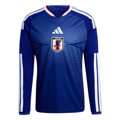 Japan Home Long Sleeve Soccer Jersey 2026