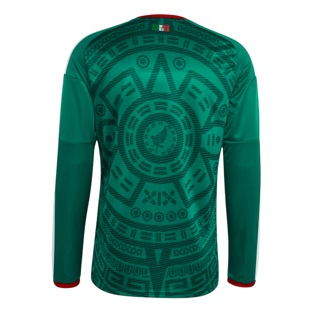 Mexico Home Long Sleeve Soccer Jersey 2026