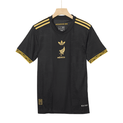 Authentic E.ÁLVAREZ #4 Mexico Third Away Soccer Jersey 2025 - Gold Cup