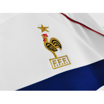 Zidane #10 Retro France Away Jersey World Cup 1998