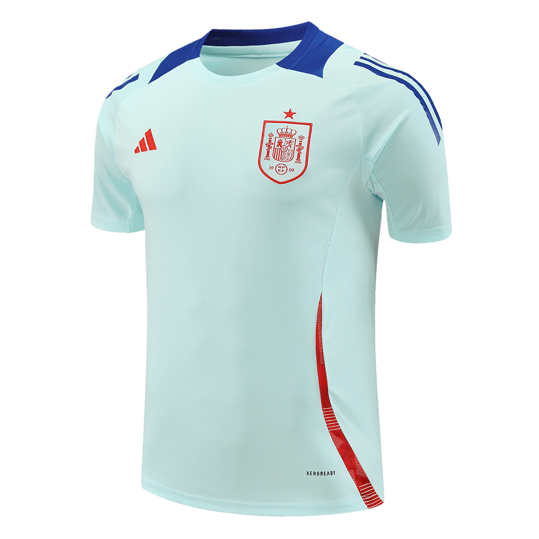 Spain Pre-Match Training Soccer Jersey Euro