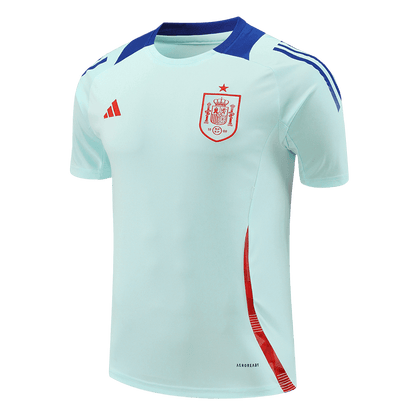 Spain Pre-Match Training Soccer Jersey Euro
