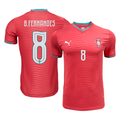 B.FERNANDES #8 Portugal Home Soccer Jersey 2026 Player Version
