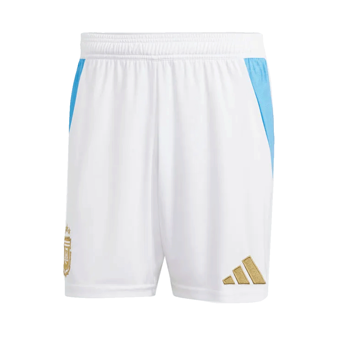Argentina Home Soccer Shorts Copa America