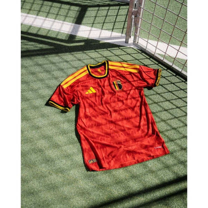 [Authentic] De Bruyne #7 Belgium Home 2026 World Cup Jersey
