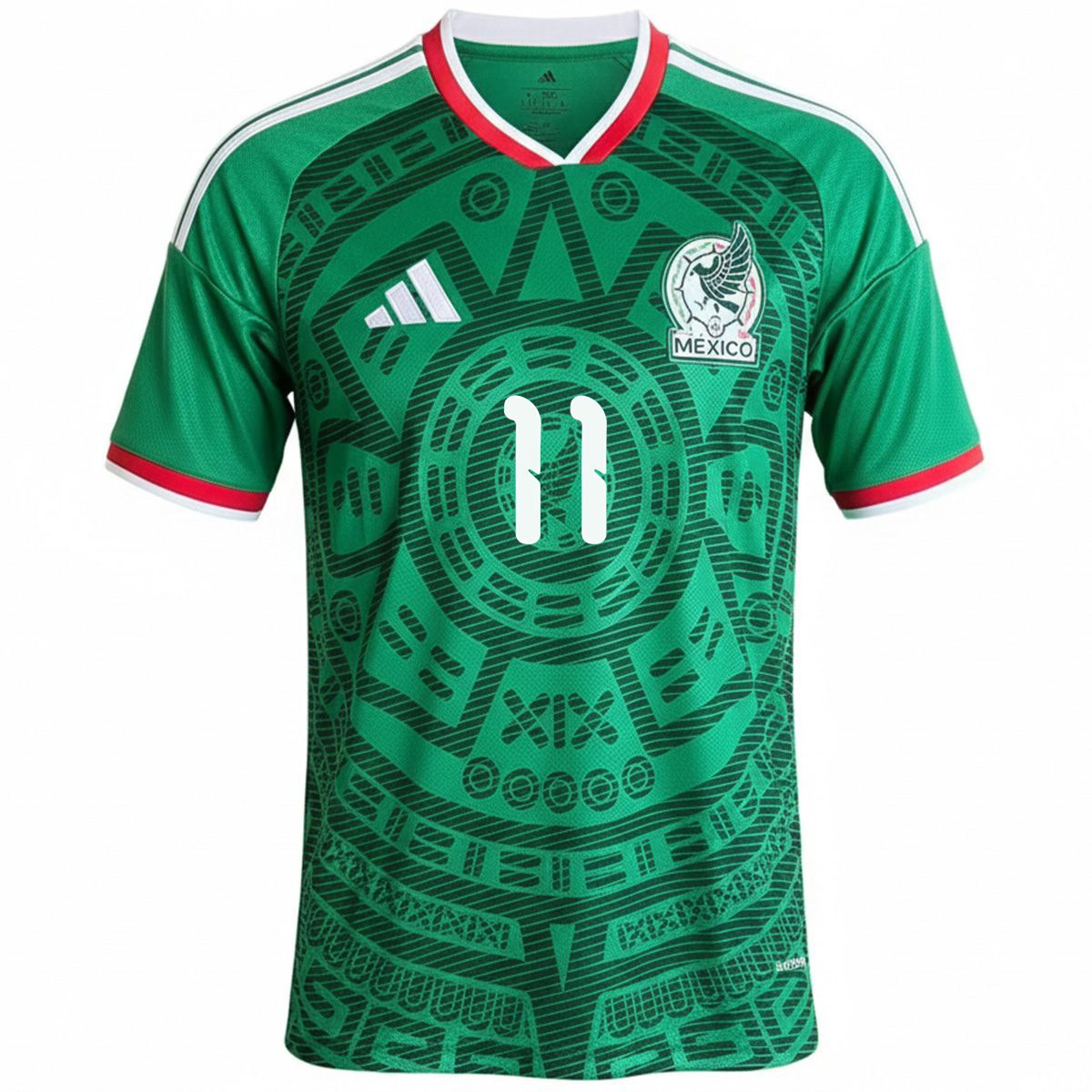S.Giminez #11 Mexico Home 2026 World Cup Jersey