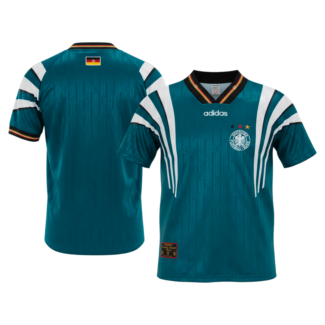 Retro 1996/97 Germany Away Soccer Jersey