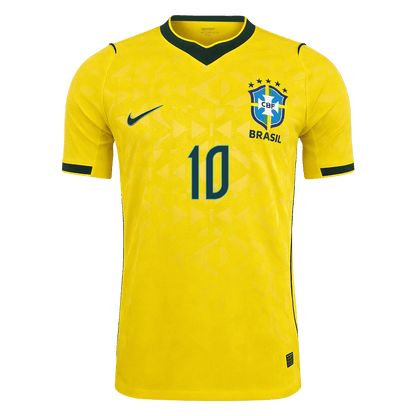 NEYMAR JR. #10 Brazil Home Soccer Jersey 2026 Player Version