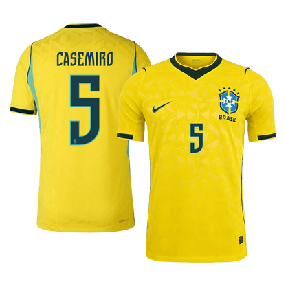 CASEMIRO #5 Brazil Home Soccer Jersey 2026 Player Version