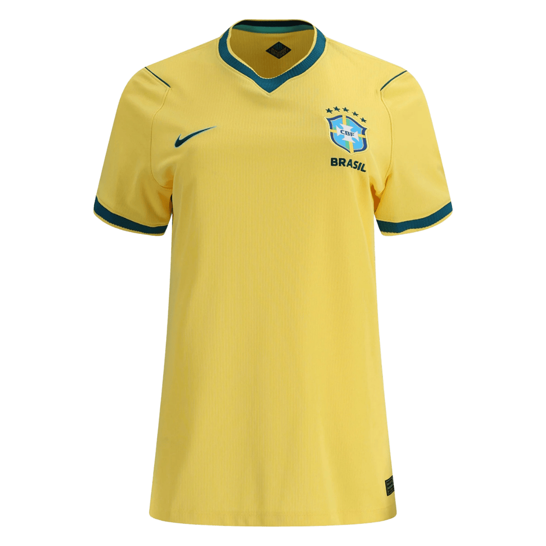Women's Brazil Home Soccer Jersey 2026