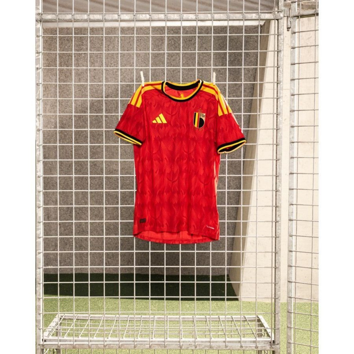 [Authentic] De Bruyne #7 Belgium Home 2026 World Cup Jersey