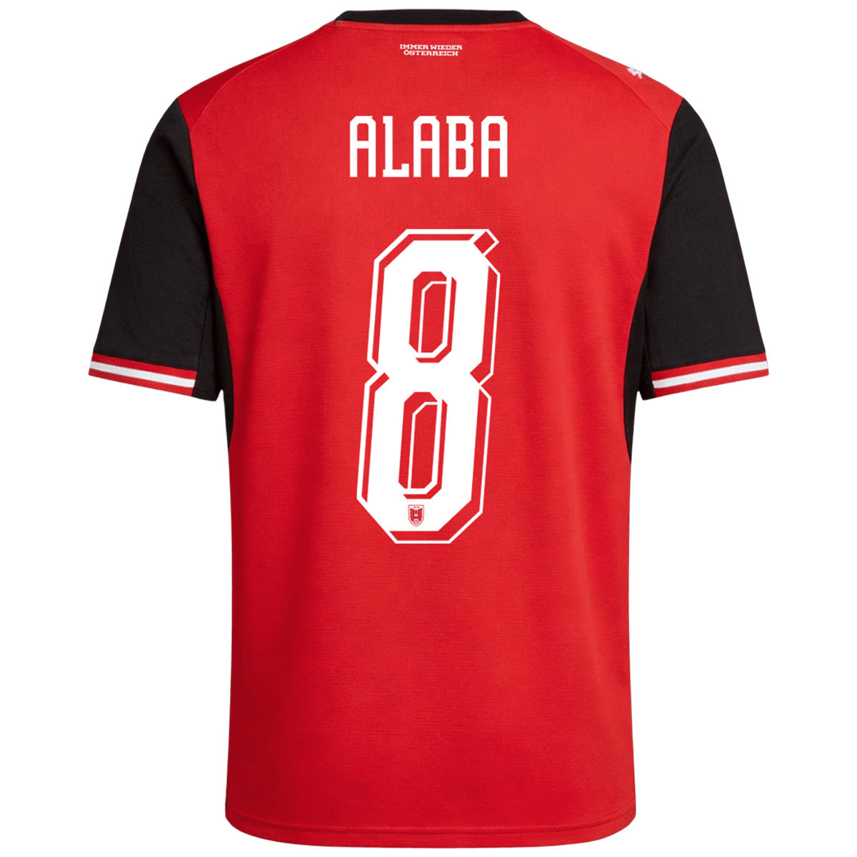 ALABA #8 Austria Home 2026 World Cup Jersey