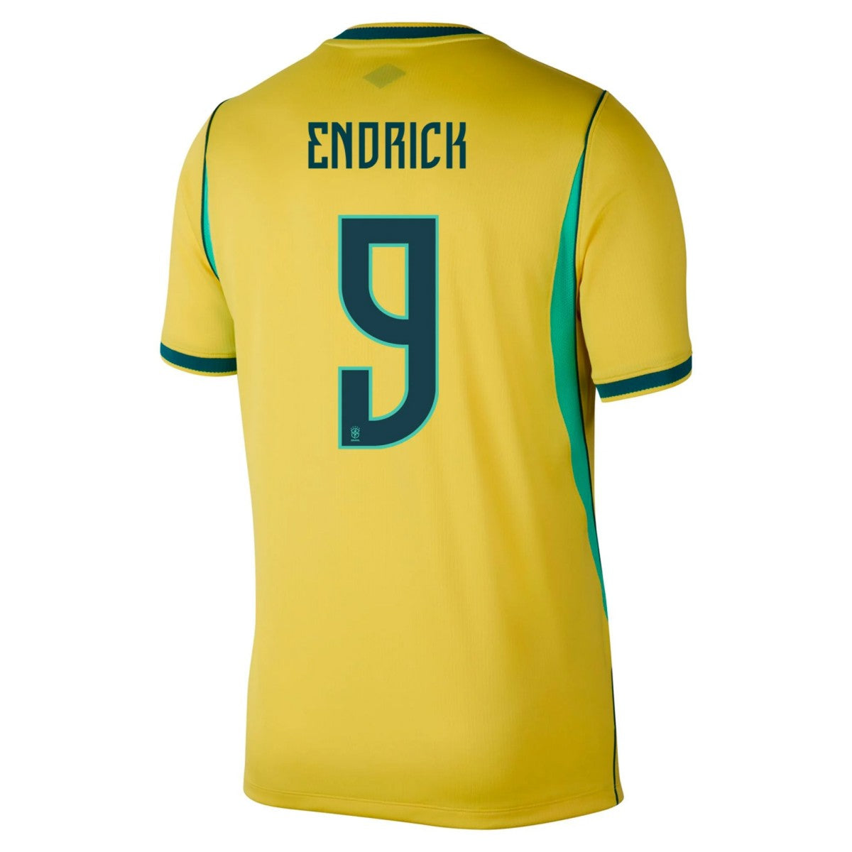 Endrick #9 Brazil Home 2026 World Cup Jersey