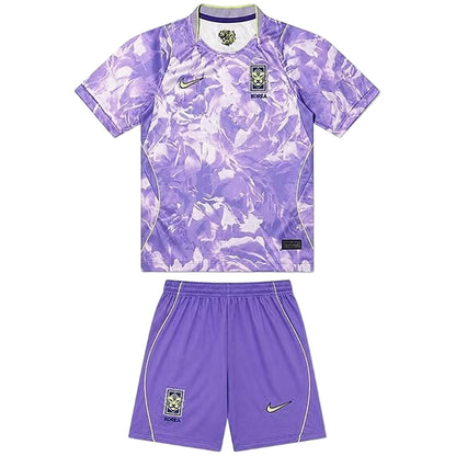 Kids South Korea Away Soccer Kit 2026 World Cup Jersey