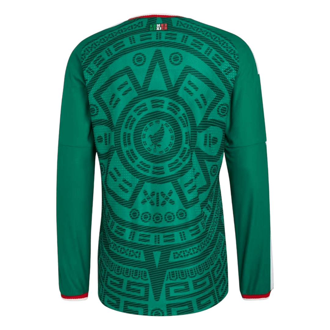Mexico Home Long Sleeve Soccer Jersey 2026