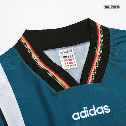 KLINSMANN #18 Retro Germany Away Jersey 1996 Euro Cup Jersey