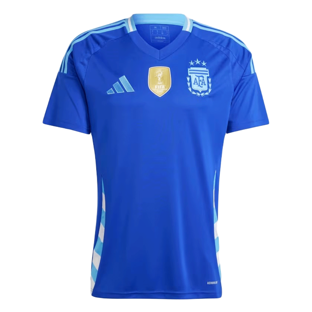 Argentina Away 2024 Copa America Cup Soccer Kit