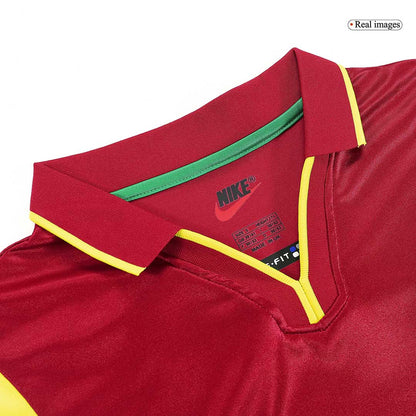 FIGO #7 Retro Portugal Home Jersey 1999