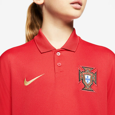 Nike Portugal 2020 Kids Home Stadium SS Shirt