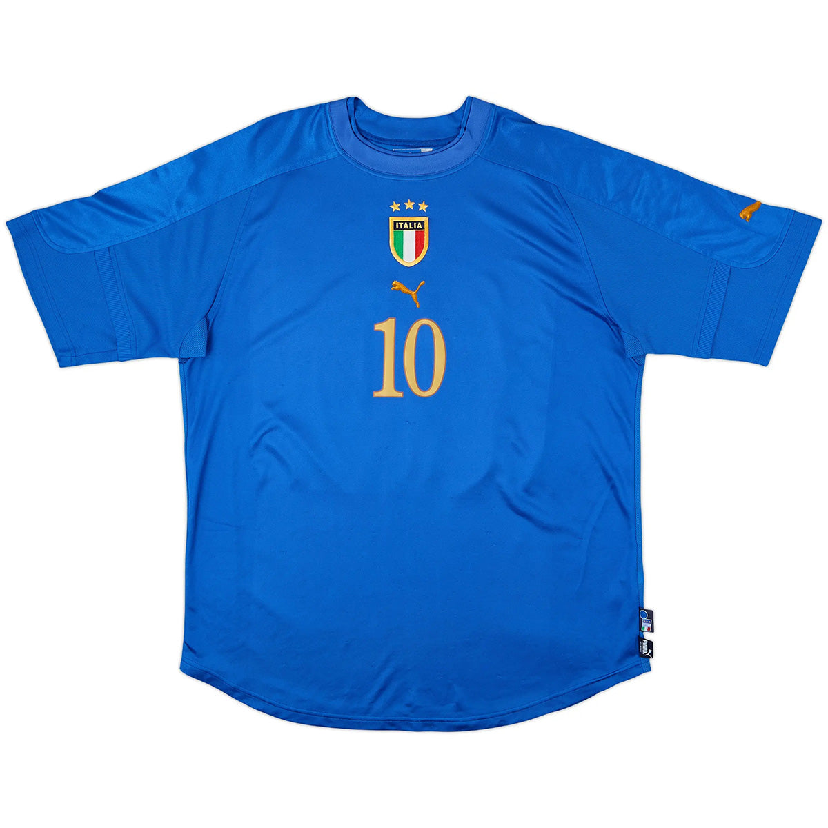 TOTTI #10 Retro Italy Home Jersey 2004 Euro Cup Jersey