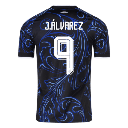 J. ÁLVAREZ #9 Argentina Away Soccer Jersey 2026