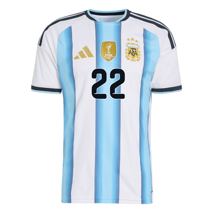 L.MARTÍNEZ #22 Argentina Home Soccer Jersey 2026 Player Version