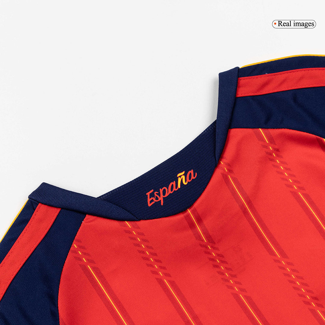 Kids Spain Home Full Soccer Kit 2026 World Cup Jersey