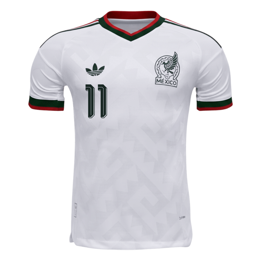 S.GIMENEZ #11 Mexico Away Soccer Jersey 2026 Player Version