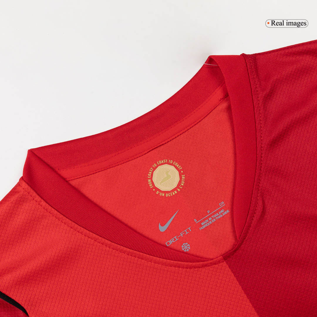 J. DAVID #10 Canada Home 2026 World Cup Jersey