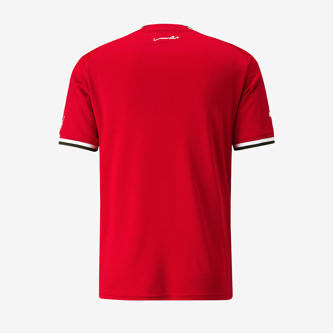 Puma Egypt 2022 Home Shirt - Tango Red/Puma Black