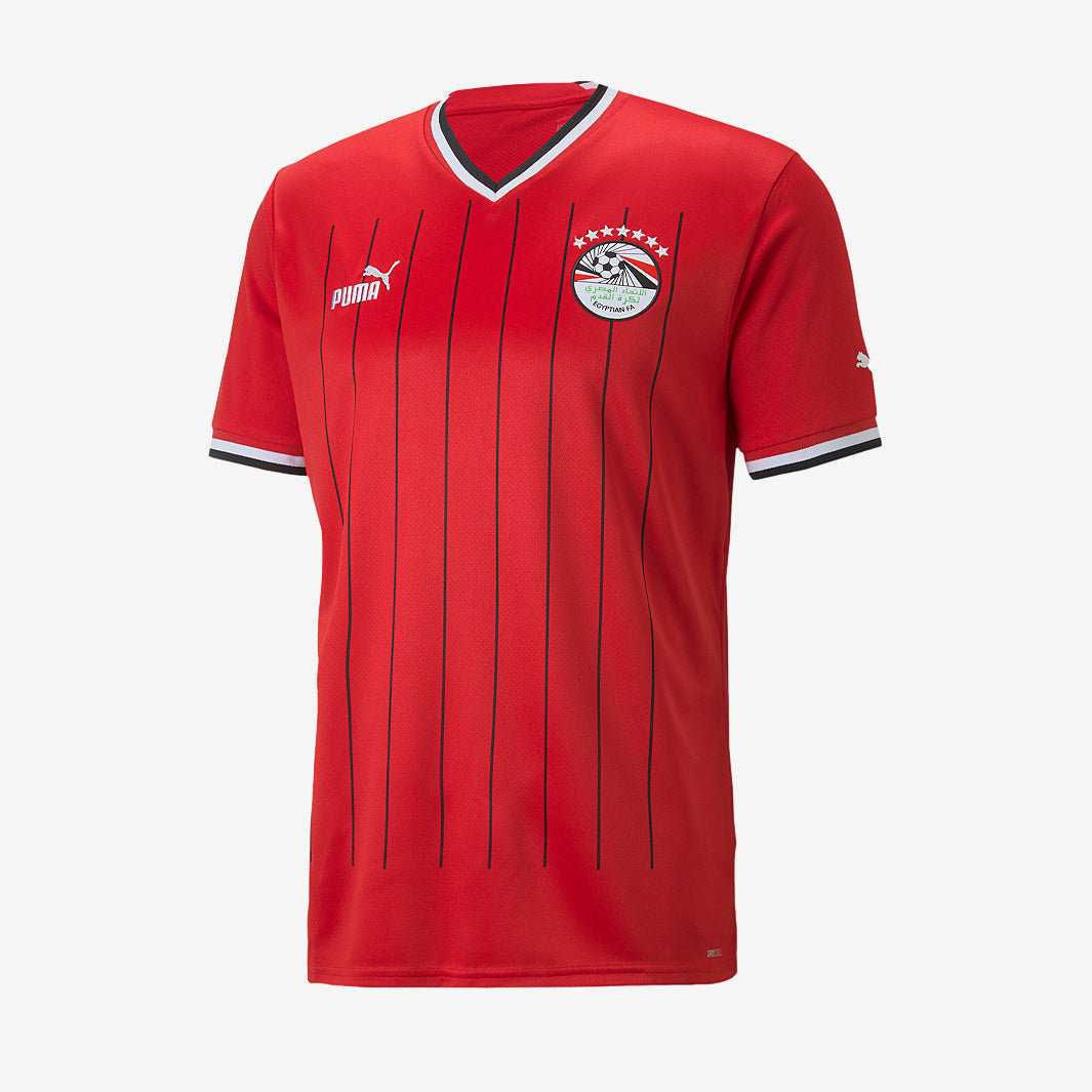 Puma Egypt 2022 Home Shirt - Tango Red/Puma Black