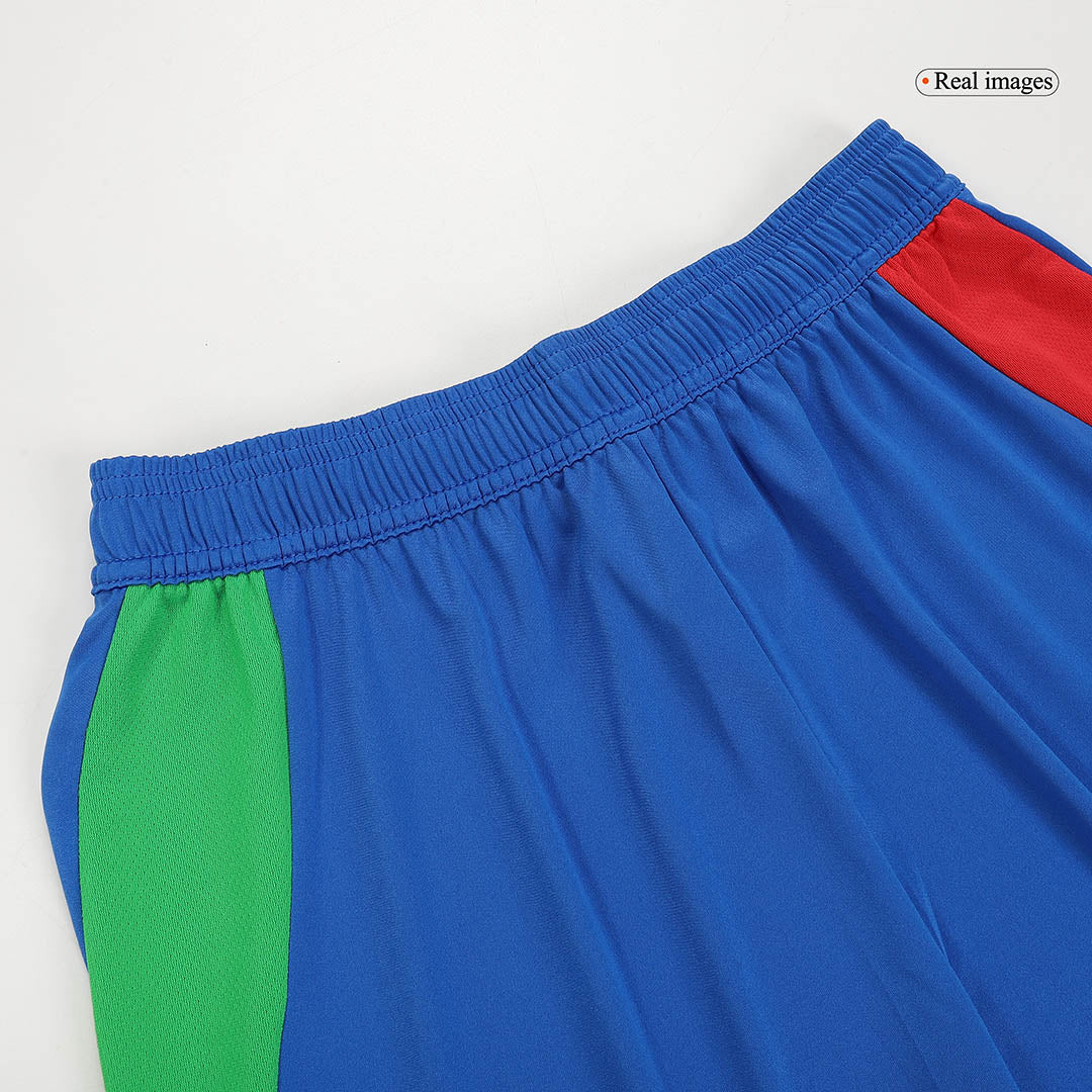 Italy Away Soccer Shorts Euro