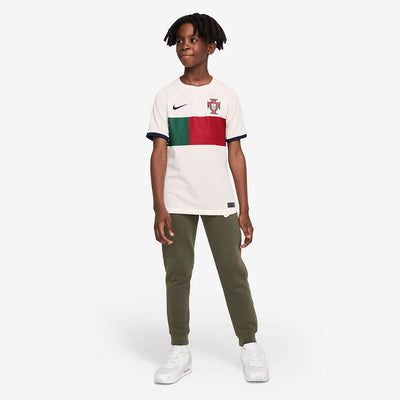 Nike Portugal 2023 Kids Dri-Fit SS Away Shirt