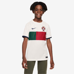 Nike Portugal 2023 Kids Dri-Fit SS Away Shirt