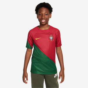 Nike Portugal Kids 2023 Dri-Fit SS Home Shirt
