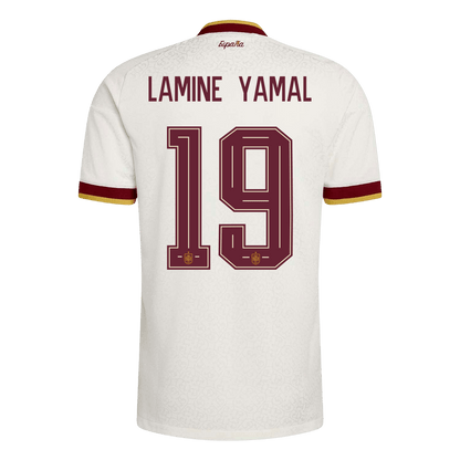 LAMINE YAMAL #19 Spain Away Soccer Jersey 2026 Player Version
