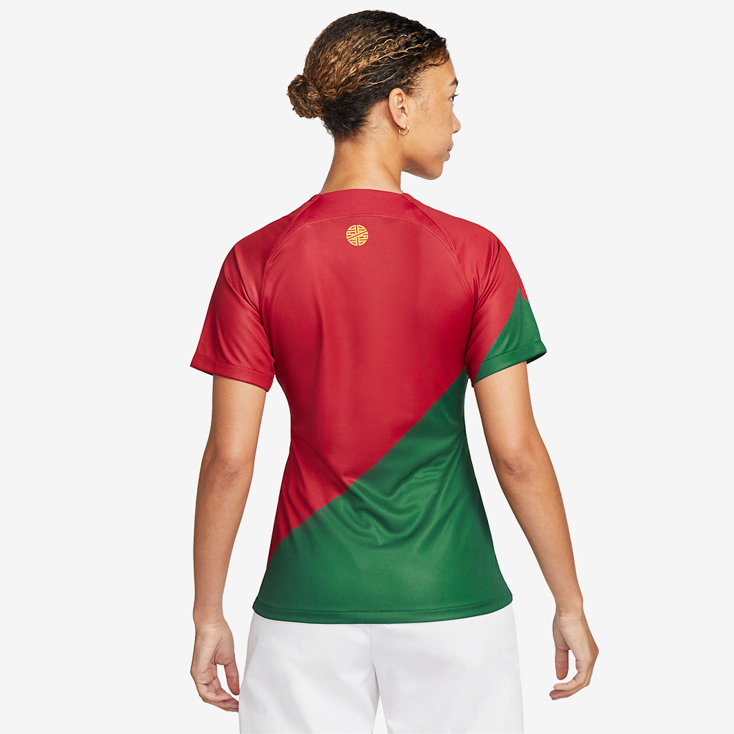 Nike Portugal Womens 2023 Dri-Fit Home SS Stadium Shirt