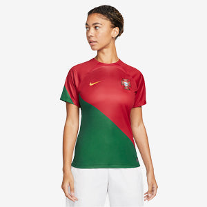 Nike Portugal Womens 2023 Dri-Fit Home SS Stadium Shirt