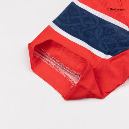 Norway Home Soccer Jersey 2026 Player Version