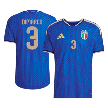 DIMARCO #3 Italy Home Soccer Jersey 2026 Player Version