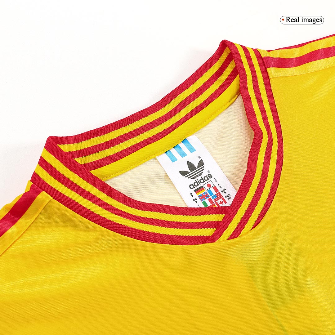 Retro 1990 Colombia Home Soccer Jersey