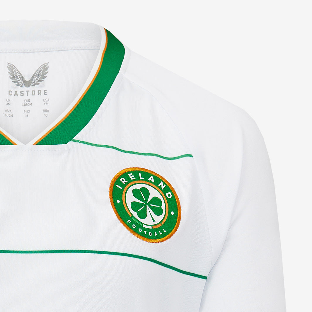 Castore Republic of Ireland 2023 Kids Replica Away SS Shirt