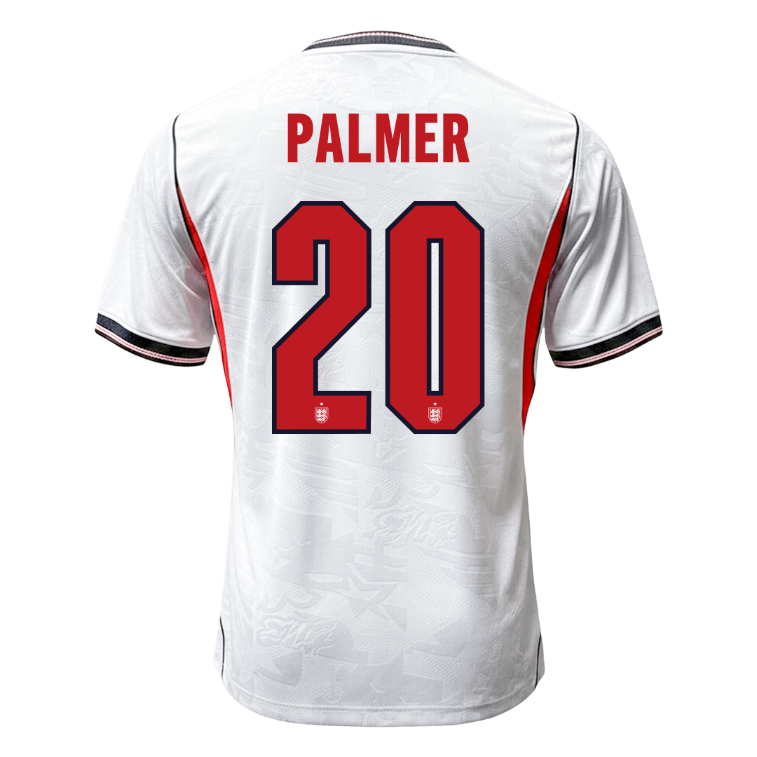 PALMER #20 England Home Soccer Jersey 2026 Player Version