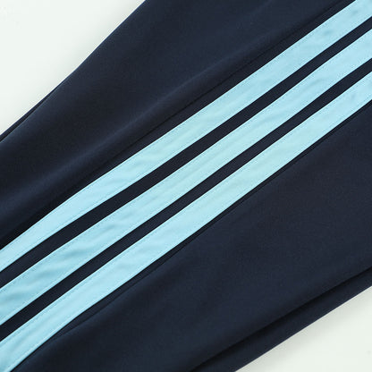 Argentina Zipper Sweatshirt Soccer Kit (Top + Pants) Navy 2026